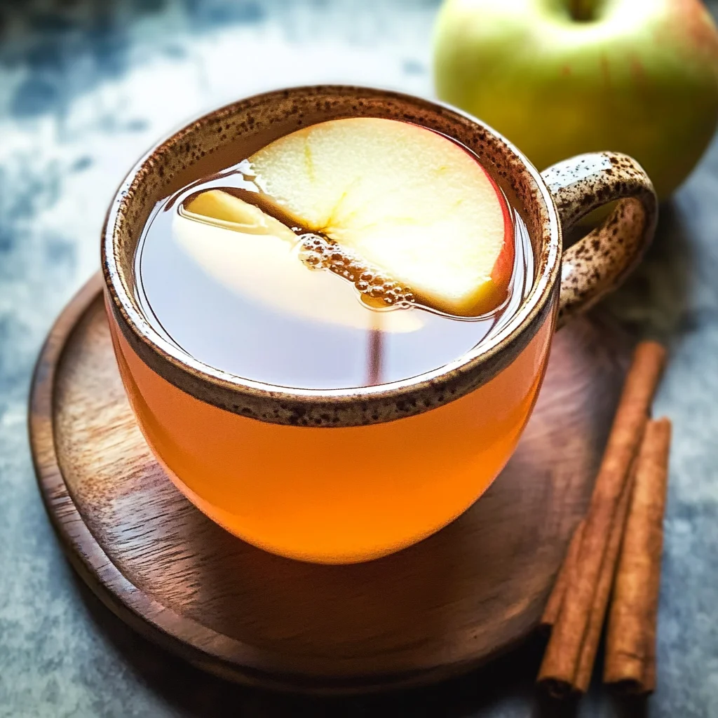Apple Cinnamon Tea with Ginger
