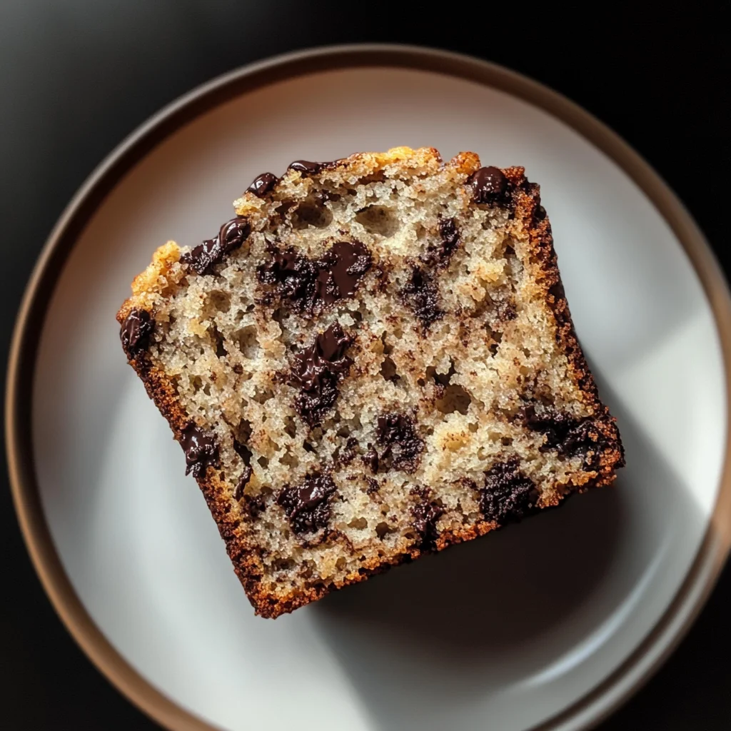 Banana Bread Recipe with Chocolate Chips