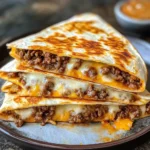 Cheesy Ground Beef Quesadillas Recipe is a must-try!