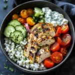 Chicken Tzatziki Bowls