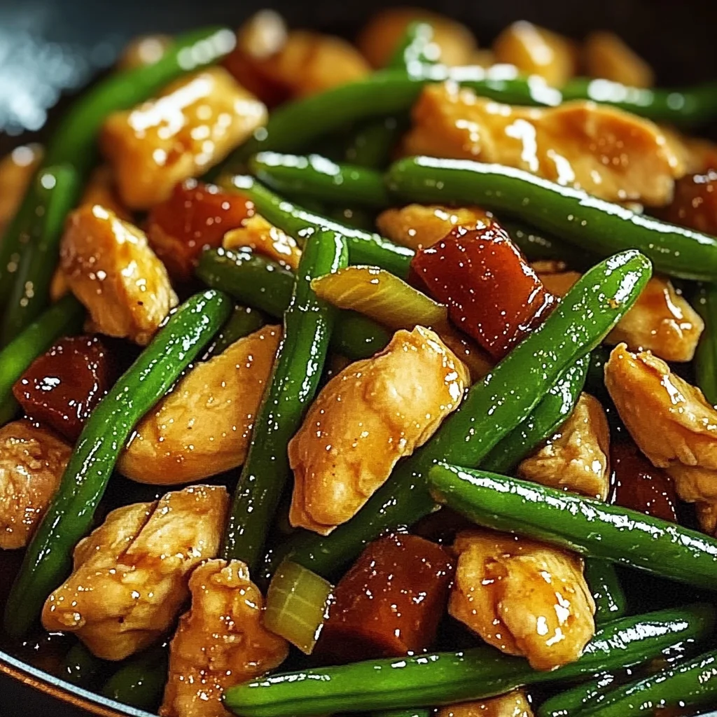 Chicken and Green Bean Stir-Fry: Quick and Delicious Dinner!