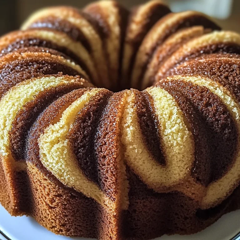 Cinnamon Swirl Bundt Cake