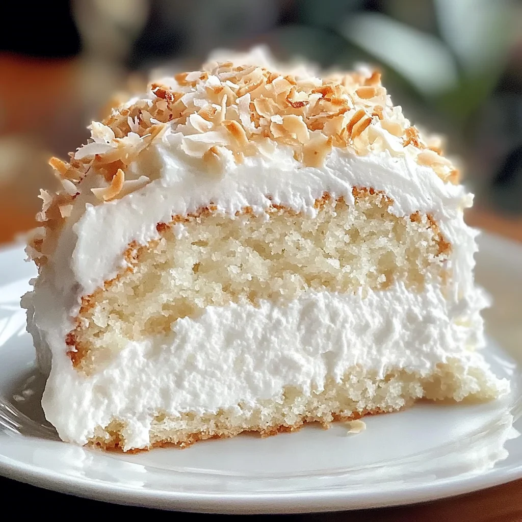 Coconut Cloud Cake Recipe
