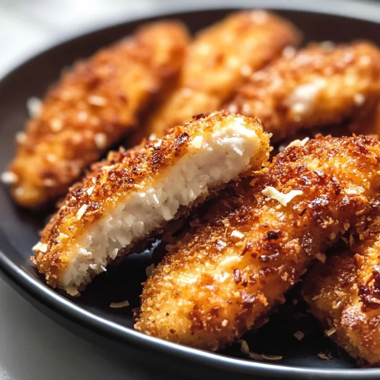 Crispy Coconut Chicken Tenders