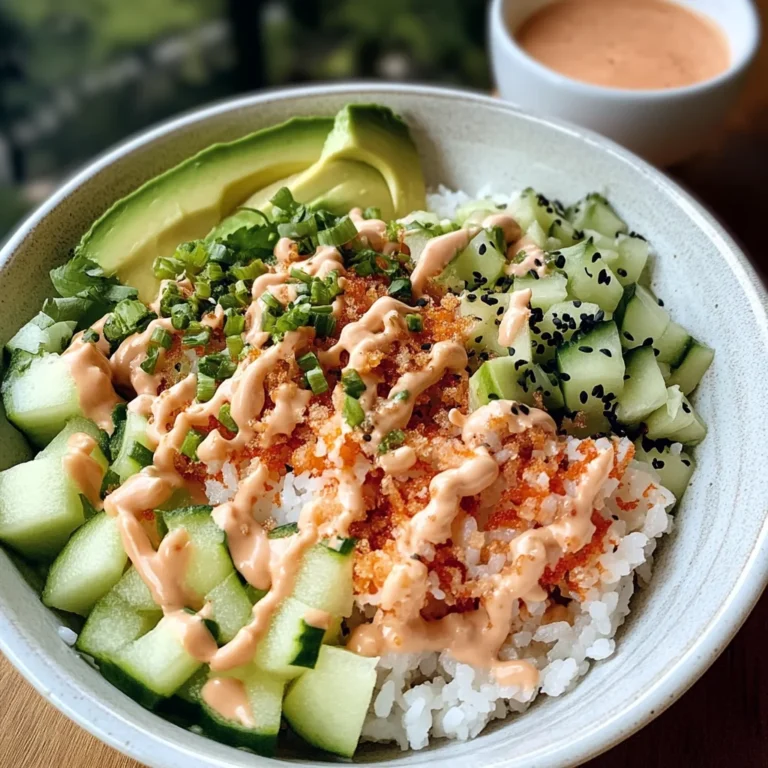 Crunch Roll Sushi Bowl
