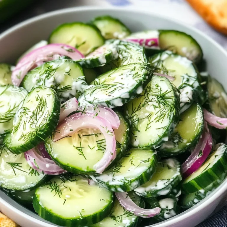 Cucumber Dill Salad