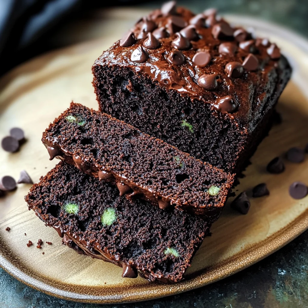 Double Chocolate Zucchini Bread