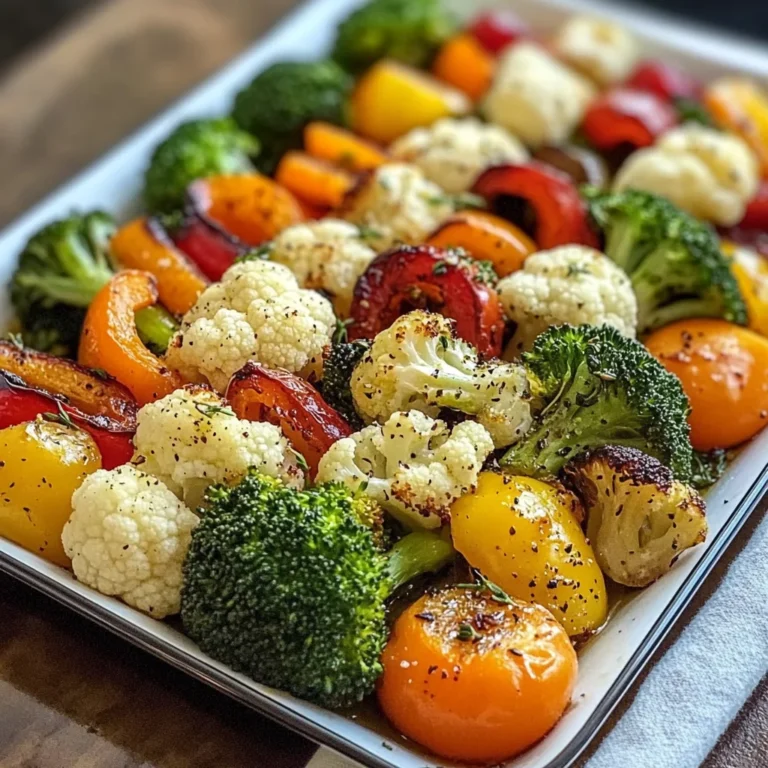 Garlic Roasted Vegetables