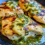 Grilled Salsa Verde Pepper Jack Chicken
