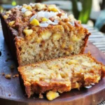 Hawaiian Banana Bread with Pineapple, Coconut & Macadamia Nuts