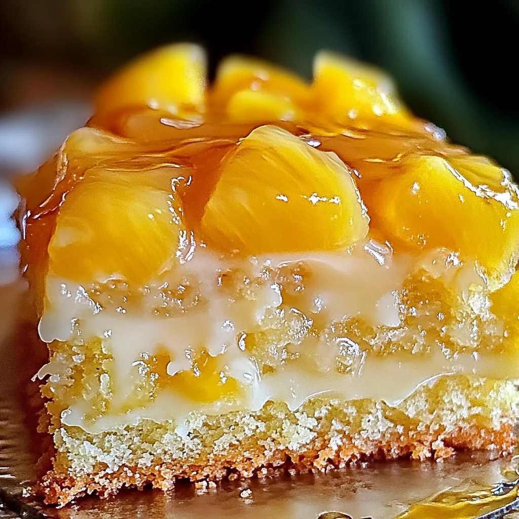 Juicy Pineapple Heaven Cake