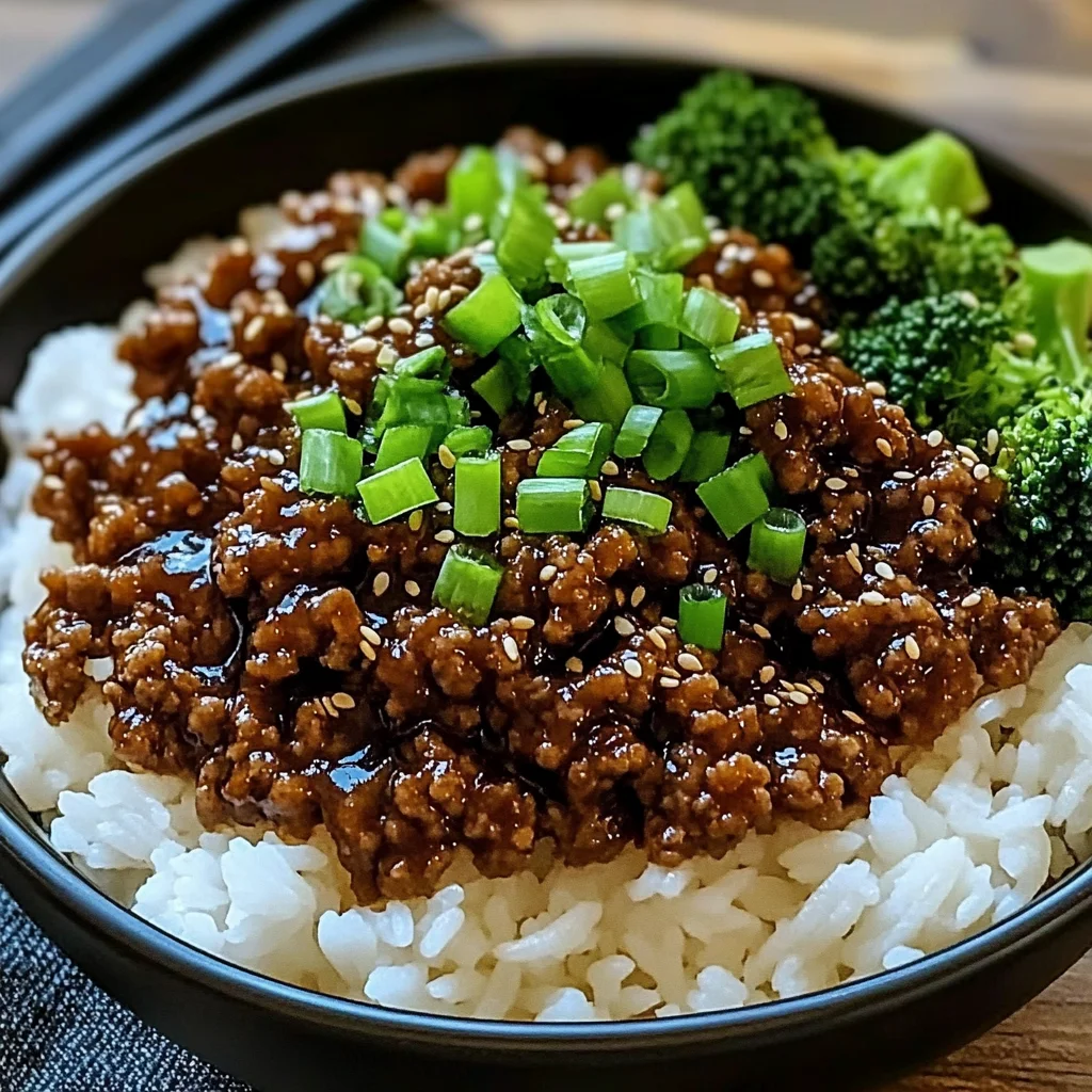 Korean Ground Beef Bowl: An Amazing Ultimate Recipe