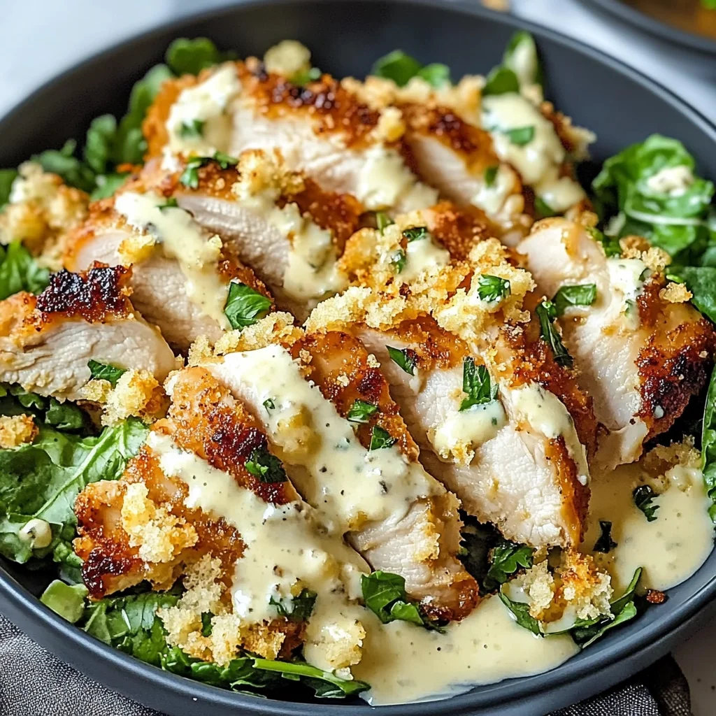 Melt In Your Mouth Caesar Chicken