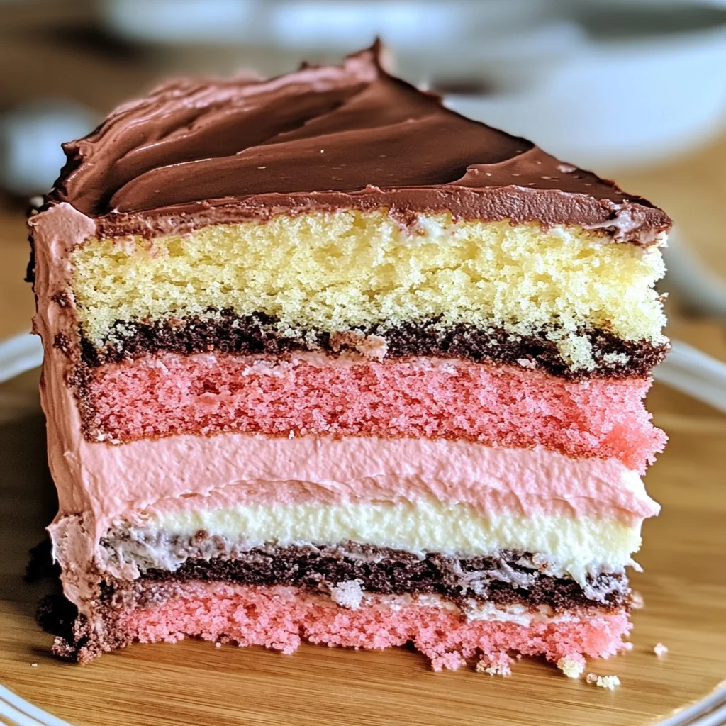 Neapolitan Cake