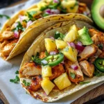 Pineapple Chicken Tacos
