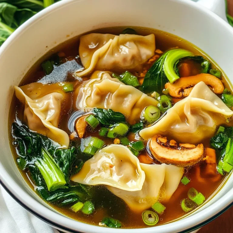 Potsticker Soup