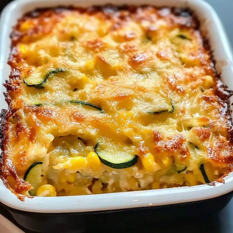 Savory Garden Zucchini Casserole - Alrightwithme