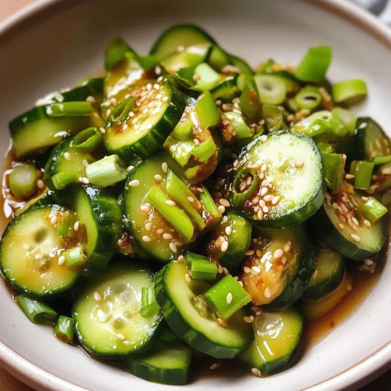 Spicy Cucumber Salad