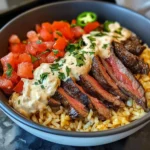 Steak Queso Rice : A Flavorful Recipe