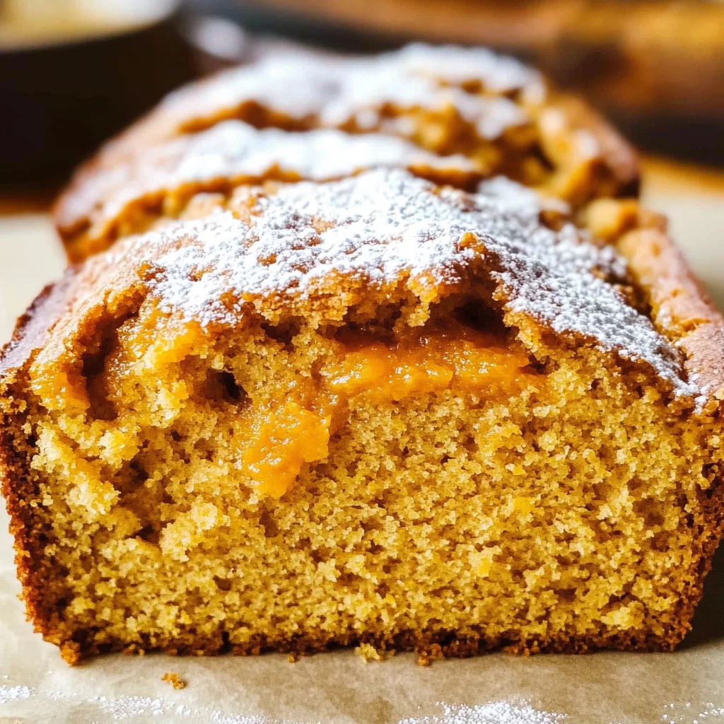 Vanilla Pudding Pumpkin Bread