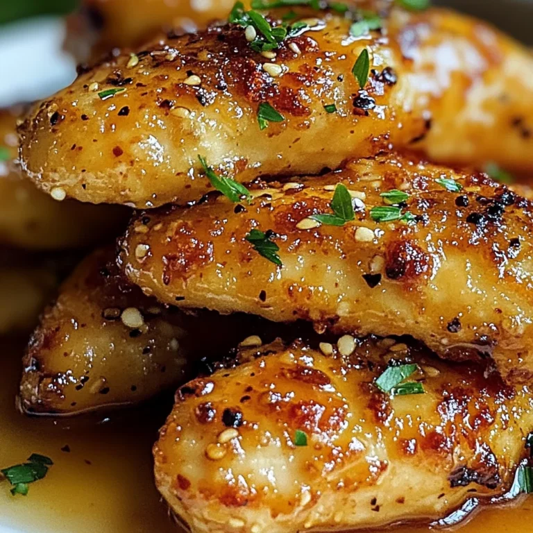 Air Fryer Honey Butter Garlic Chicken Tenders