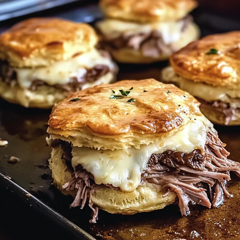 Baked French Dip Biscuits Recipe: A Comforting, Family-Friendly Meal