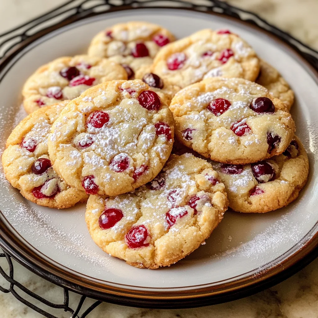 Best Christmas Cranberry Orange Cookies Recipe