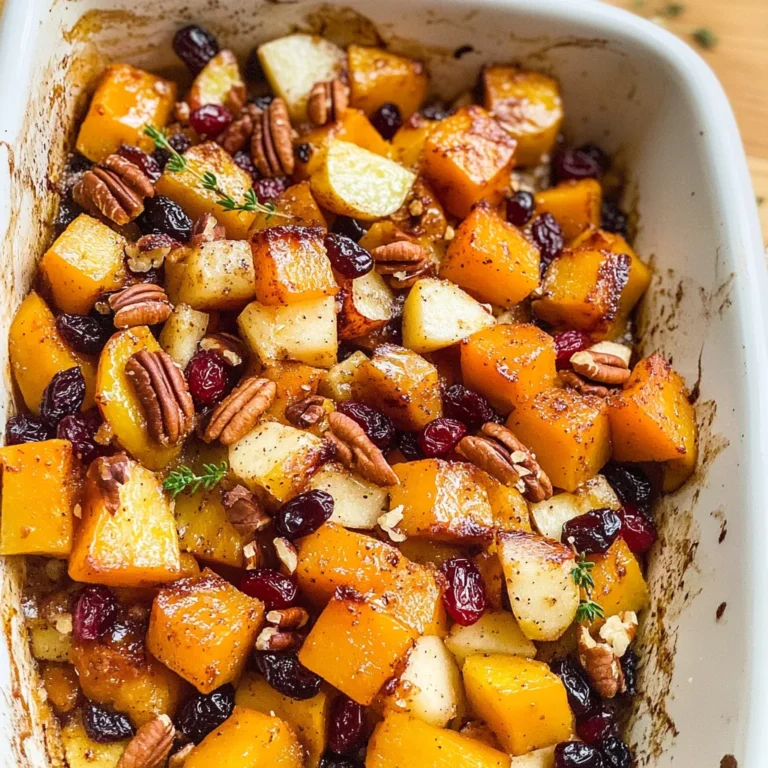 Butternut Squash Apple Bake