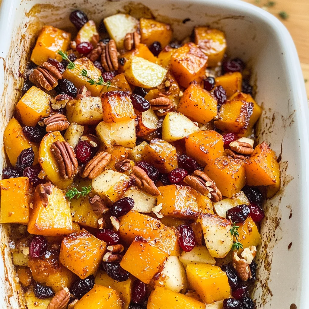 Butternut Squash Apple Bake