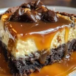 Caramel Brownie Cheesecake