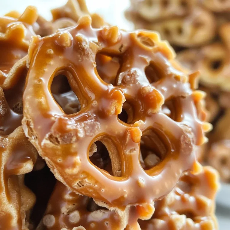 Caramel Pretzels