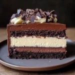 Chocolate Mousse Layer Cake