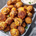 Crispy Hashbrown Sausage Bites
