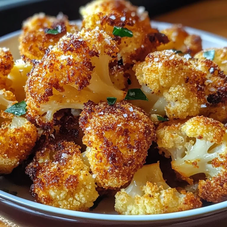 Crispy Roasted Cauliflower