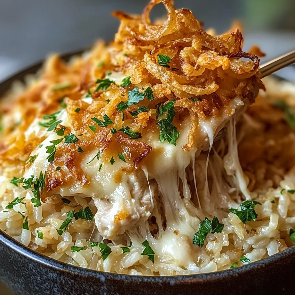 French Onion Chicken Rice