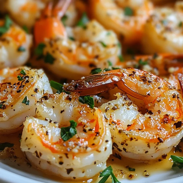 Garlic Parmesan Roasted Shrimp