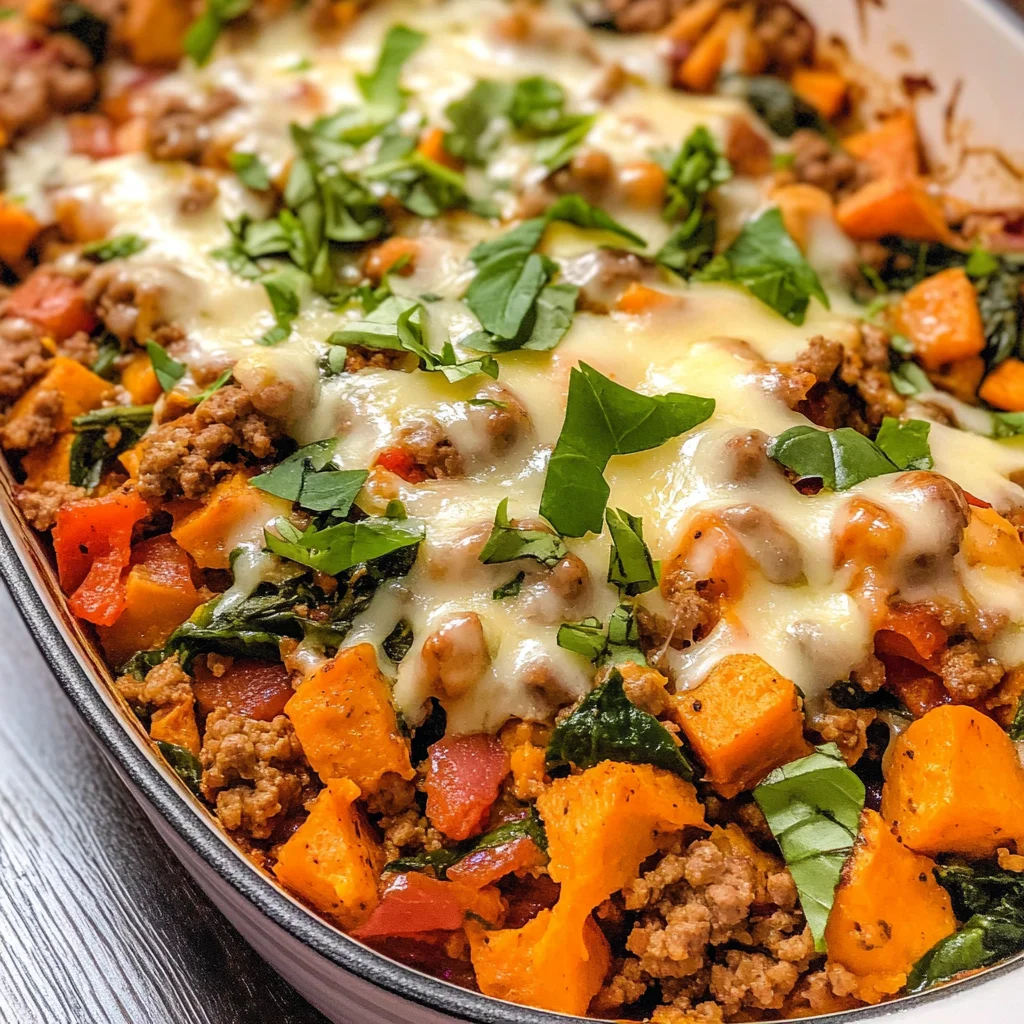 Ground Turkey Sweet Potato Casserole