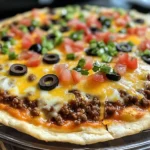 Homemade Mexican Pizza