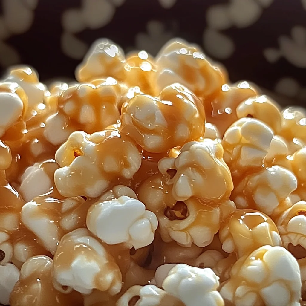 Marshmallow Caramel Corn