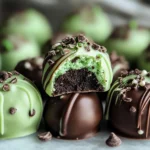 Mint Oreo Truffles