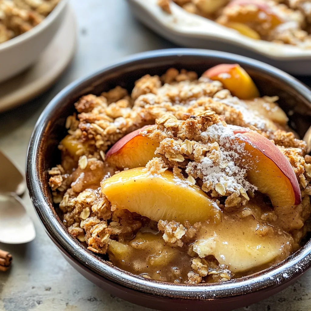 Peach Crisp