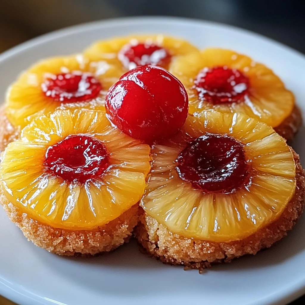 Pineapple Upside-Down Cookies: A Fun Twist on a Classic Dessert