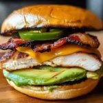 Spicy Grilled Chicken Avocado Sandwich