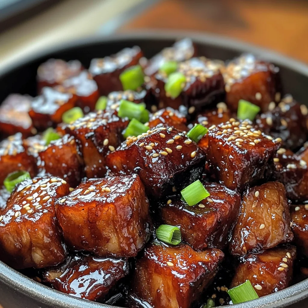Sticky Chinese beef belly