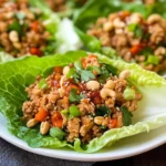 Thai Chicken Lettuce Wraps