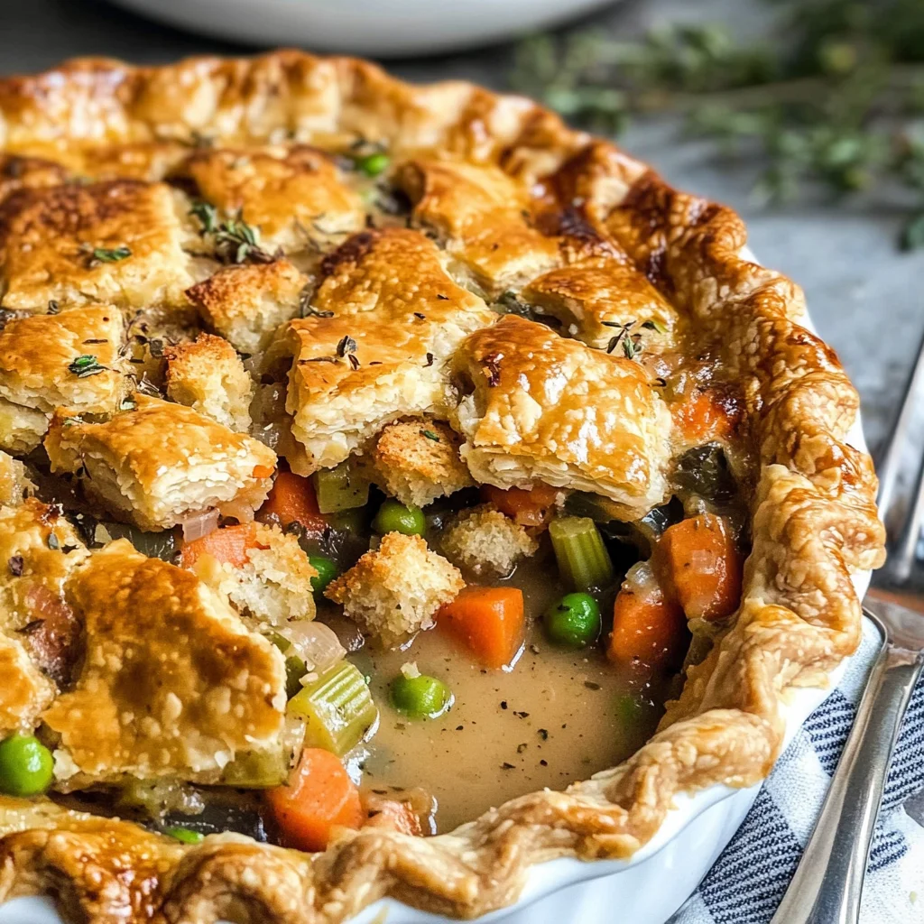 Vegan Thanksgiving Pot Pie