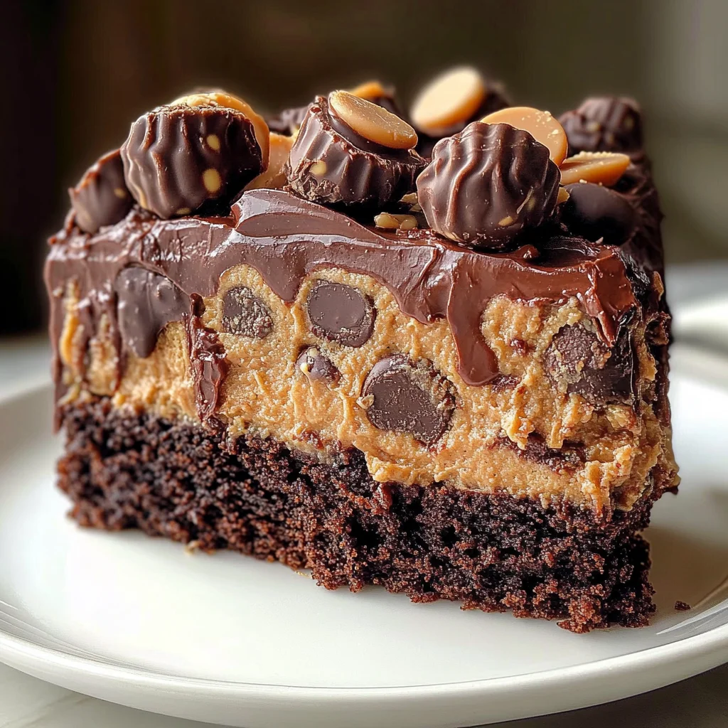 1 bowl peanut butter cup dump cake delight devours time