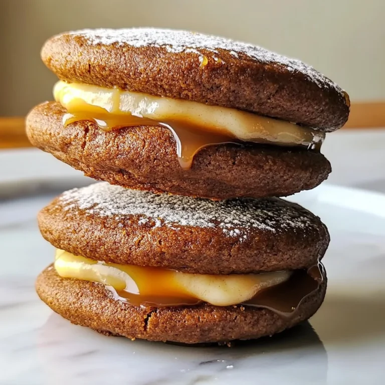 Apple Cider Whoopie Pie Cookies with Caramel