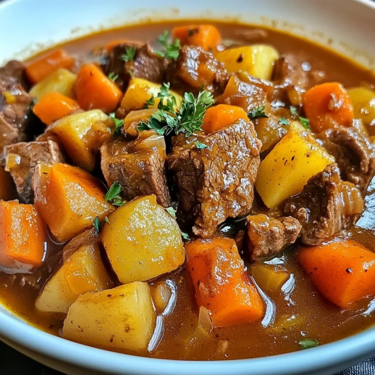 Autumn Harvest Beef Stew: An Incredible Essential Recipe for Fall