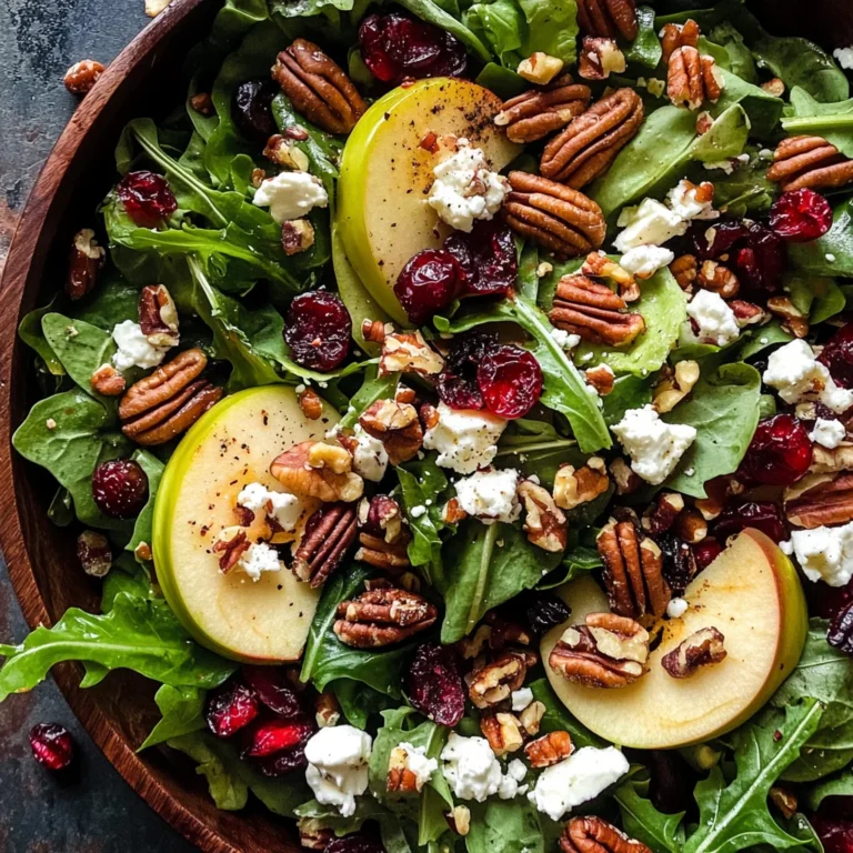 Autumn Harvest Honeycrisp Apple and Feta Salad